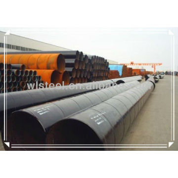 spiral welded steel pipe high quality the best FOB price